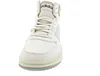 A front view of a white Adidas high-top sneaker. Náhled obrázku produktu