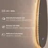 Espejo de baño iluminado S'AFIELINA, diseño asimétrico, 60 Vista previa de la imagen del producto 11