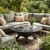 Relaxdays vuurkorf, diameter 92 cm, met 2 verstelbare Productafbeelding-voorbeeld 5
