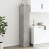 vidaXL Apothekerschrank Betongrau 30x41x174,5 cm Produktbild-Vorschau 3