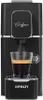 A black espresso machine is brewing a cup of coffee. Anteprima dell’immagine prodotto