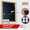 Magnetisch bord met krijtfunctie, met houten frame, 26x35 Productafbeelding-voorbeeld 7