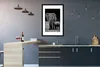 MuchoWow® Gerahmtes Poster Baby-Elefant wird von seiner Produktbild-Vorschau 5