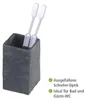 WENKO Gobelet pour dentifrice Slate Rock Gobelet pour Voir les images du produit 2