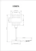 Globo Lighting Tischleuchte Metall schwarz matt, Glas Produktbild-Vorschau 9