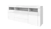 Kommode "Santa Fe" 166 cm, weiß-hochglanz Produktbild-Vorschau 2