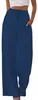 ASKSA Damen Hosen Sommer Weite Hohe Taille Bein Baggy Produktbild-Vorschau 2