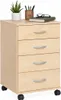 Rollcontainer Ahorn Schubcontainer Container Büroschrank Produktbild-Vorschau 3