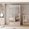 IDOHOME-Schwebetürenschrank CLARITY mit Spiegel zweitürig Produktbild-Vorschau 3
