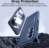 Pouzdro na Samsung Galaxy Z Fold 6 Tvrdého kožené pouzdro s Náhled obrázku produktu 4