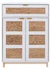Kommode HWC-P54, kast, dressoir, hoge kast, MDF met Productafbeelding-voorbeeld 6
