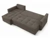 AX LIVING Ecksofa ELIF Braun mit Schlaffunktion L-Form, Produktbild-Vorschau 5