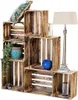 Obstkisten Holzkisten Regal 50 x 40 x 30cm und 40x30x25 7er Produktbild-Vorschau 2