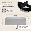 CASARIA® Panca Contenitore Pieghevole 115x40x40cm con Anteprima dell’immagine prodotto 6