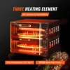 VEVOR Forno commerciale per pizza Forno da forno a 2 strati Anteprima dell’immagine prodotto 3