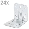 Alberts 24 x Schwerlast-Winkelverbinder mit Sicke 105 x 105 Produktbild-Vorschau 2