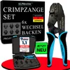 ALPHATEC® Crimpzange Set mit Wechselbacken [0,25-10mm²] Produktbild-Vorschau 1