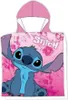 Poncho rosa per bambini Lilo e Stitch Anteprima dell’immagine prodotto 2