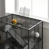 PawHut Hamsterkäfig für Zwerghamster, 4-stufig Nagerkäfig Produktbild-Vorschau 8