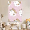 MuchoWow® Poster Einhorn - Rosa - Kinder - Rosa - Mädchen - Produktbild-Vorschau 7