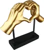 Gilde Skulptur, Herz, "Amour", Händemotiv, Kunstharz, Anteprima dell’immagine prodotto 3