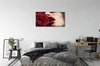 Glasbilder 140x70 Wandkunst Rose Frau Mund Produktbild-Vorschau 3
