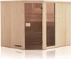 FinnTherm Saunahaus Quinta ISO Gartensauna 3 Sitzbänke aus Produktbild-Vorschau 3