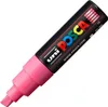 POSCA uni PC-8K, 1 kusov, Ružová, Hrot dláta, Čierna, Náhľad obrázku produktu 4