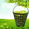 Kosz na piłki Plastikowy pojemnik na piłki z uchwytem Podgląd zdjęcia produktu 5