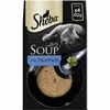 A package of Sheba cat food soup with tuna flavor. Voir les images du produit