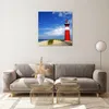Bilder auf glas - Turm Leuchtturm Ozean Ufer - 60x60cm - Produktbild-Vorschau 7