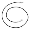 Halsband Kautschuk Kette 2mm mit Karabinerverschluss Produktbild-Vorschau 2