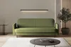 Sofa mit Schlaffunktion und Bettkasten, Polstersofa, Produktbild-Vorschau 2
