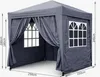 Faltpavillon 2,5 x 2,5 m Smoky Grau, 4 Easy-Klett Produktbild-Vorschau 3