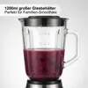 3-in-1 Standmixer mit 1200ML Borosilikatglasbehälter, Produktbild-Vorschau 3