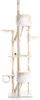 Wiltec Kratzbaum 240-260 cm beige/weiß, Katzenkratzbaum Produktbild-Vorschau 6