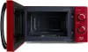 An open red microwave oven shown from the front. Anteprima dell’immagine prodotto
