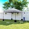 Outsunny Pavillon ca.3x3m, wasserabweisend Stabil Produktbild-Vorschau 3