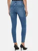 Tazzio Damen Skinny Fit Jeans F136 (Hellblau, 36) Produktbild-Vorschau 3