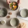Schale set 4er Ø15,2cm Keramik Müslischalen Salatschale Produktbild-Vorschau 5