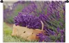 MuchoWow® Wandteppich Wandbehang Frischer Lavendel in einem Produktbild-Vorschau 1
