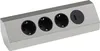 kalb | Multiprise d'angle 4 prises 3x 230V et 2x port USB Voir les images du produit 1
