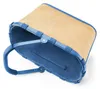 Reisenthel carrybag, Koszyk na zakupy, Niebieski, Żółty, Podgląd zdjęcia produktu 5