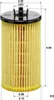 A product shot of an oil filter with dimensions indicated. Voir les images du produit