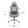 MARK ADLER Manager 2.9 Gris | Chaise de bureau ergonomique Voir les images du produit 8