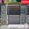 KOTARBAU® Schließblech für Gartentor 16cm Toranschlag für Produktbild-Vorschau 4
