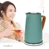 Kanvica Nedis - 1,7 l - Soft-touch - Zelená - Otočná o 360° Náhľad obrázku produktu 6