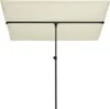 vidaXL Parasol z aluminiowym drążkiem 180x110 cm Piaskowa Podgląd zdjęcia produktu 9