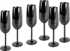 Echtwerk  Sekt-/Champagnerkelch Set 6tlg aus Edelstahl, Produktbild-Vorschau 6