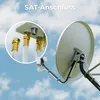 deleyCON HQ+ 20m SAT Koaxial Kabel 135dB - 5-Fach geschirmt Produktbild-Vorschau 4
